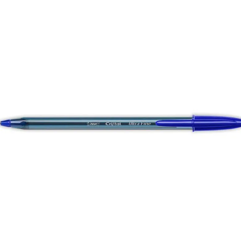 BOLIGRAFO BIC CRISTAL ULTRAFINE PUNTA FORMA AGUJA 0,7 MM AZUL