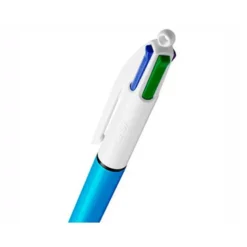 BOLIGRAFO BIC CUATRO COLORES SHINE AZUL PUNTA DE 1 MM