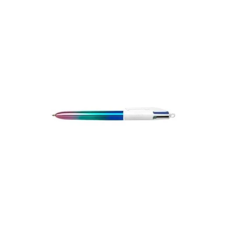 BOLIGRAFO BIC CUATRO COLORES GRADIENTE CAJA DE 12 UNIDADES COLORES SURTIDOS
