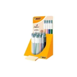 BOLIGRAFO BIC CUATRO COLORES WOOD EXPOSITOR DE 30 UNIDADES COLORES SURTIDOS