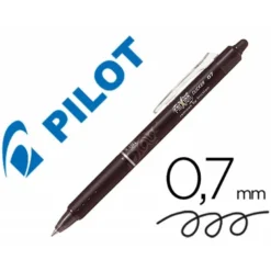 Boligrafo Borrable Pilot Frixion retractil 0,4 mm Color Negro