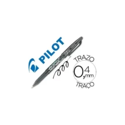 Boligrafo Borrable roller Pilot Frixion 0,4 mm Color Negro