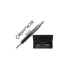 BOLIGRAFO CARAN D'ACHE ALCHEMIX CUERPO FIBRA DE CARBONO ADORNOS CROMADOS BRILLANTE CON ESTUCHE PUNTA