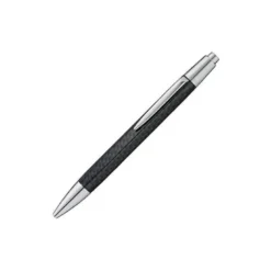 BOLIGRAFO CARAN D'ACHE ALCHEMIX CUERPO FIBRA DE CARBONO ADORNOS CROMADOS BRILLANTE CON ESTUCHE PUNTA