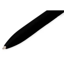 BOLIGRAFO LIDERPAPEL PUNTA 1 MM RETRACTIL CON CLIP ACABADO SOFT TOUCH TINTA NEGRA CUERPONEGRO