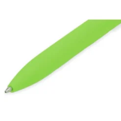 BOLIGRAFO LIDERPAPEL PUNTA 1 MM RETRACTIL CON CLIP ACABADO SOFT TOUCH TINTA AZUL CUERPO VERDE