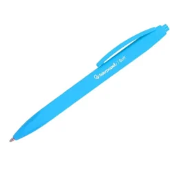 BOLIGRAFO LIDERPAPEL RETRACTIL CON CLIP ACABADO SOFT TOUCH PUNTA 0,7 MM EXPOSITOR 96 UNIDADES COLORES