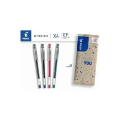 Boligrafo marca Pilot punta aguja 0,2 mm g-tec-c4 rojo