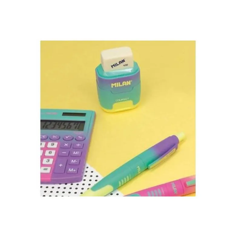 BOLIGRAFO MILAN COMPACT SUNSET RETRACTIL TINTA AZUL PUNTA 1 MM COLORES SURTIDOS "NO SE PUEDENE ELEGIR"
