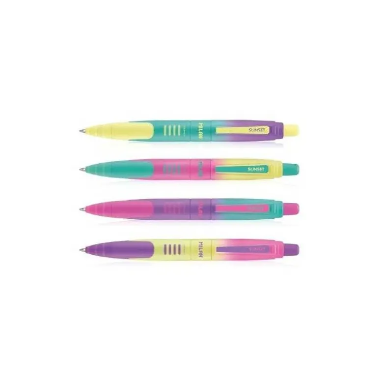 BOLIGRAFO MILAN COMPACT SUNSET RETRACTIL TINTA AZUL PUNTA 1 MM COLORES SURTIDOS "NO SE PUEDENE ELEGIR"