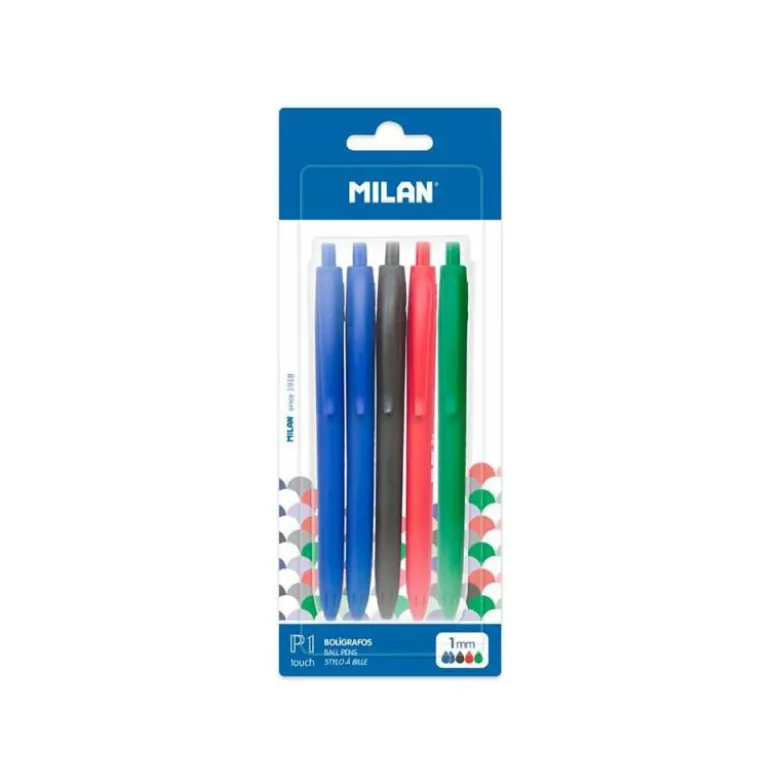 BOLIGRAFO MILAN P1 1 MM COLORES SURTIDOS