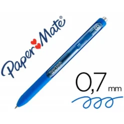 Boligrafo Paper Mate Inkjoy Retractil Gel 0,7 mm Color Azul