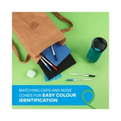 BOLIGRAFO PAPER MATE KILOMETRICO PUNTA 1 MM PLASTICO RECICLADO 80% COLOR AZUL