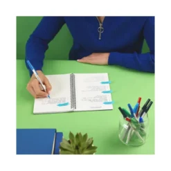 BOLIGRAFO PAPER MATE KILOMETRICO PUNTA 1 MM PLASTICO RECICLADO 80% BLISTER DE 3 NEGROS / 3