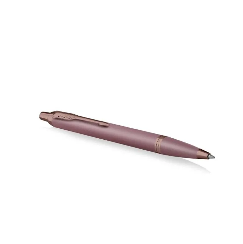 BOLIGRAFO PARKER IM POINTE MOYENNE MAUVE ROSA/COBRE