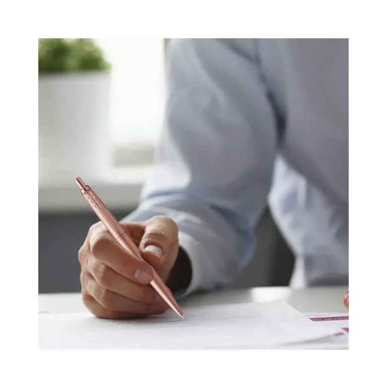BOLIGRAFO PARKER JOTTER XL MONOCROMO ORO ROSA EN ESTUCHE