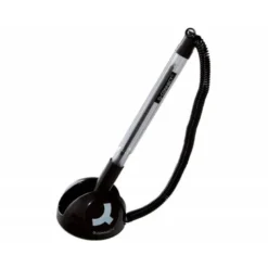 Boligrafo peana Q-Connect azul 0,7 mm