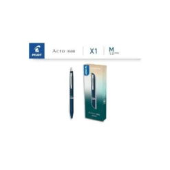 BOLIGRAFO PILOT ACRO 1000 TINTA GEL RETRACTIL PUNTA 1 MM AZUL NAVY