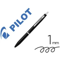 BOLIGRAFO PILOT ACRO 1000 TINTA GEL RETRACTIL PUNTA 1 MM NEGRO