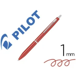 BOLIGRAFO PILOT ACRO 1000 TINTA GEL RETRACTIL PUNTA 1 MM CORAL