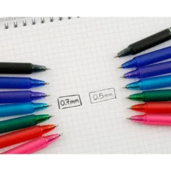 BOLIGRAFO PILOT FRIXION BALL BORRABLE 0,7 MM PUNTA MEDIA NEGRO EN BLISTER