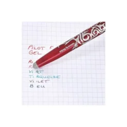 BOLIGRAFO PILOT FRIXION BALL BORRABLE 0,7 MM PUNTA MEDIA NEGRO EN BLISTER