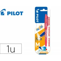 BOLIGRAFO PILOT FRIXION BALL BORRABLE 0,7 MM PUNTA MEDIA ROJO EN BLISTER