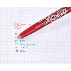 BOLIGRAFO PILOT FRIXION BALL BORRABLE 0,7 MM PUNTA MEDIA ROJO EN BLISTER
