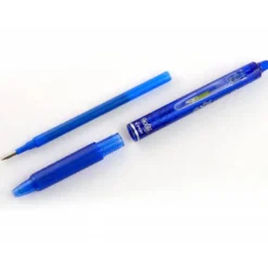 BOLIGRAFO PILOT FRIXION CLICKER BORRABLE 0,7 MM PUNTA MEDIA AZUL EN BLISTER