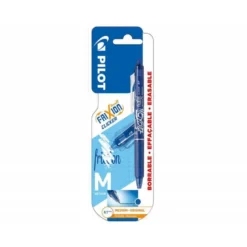 BOLIGRAFO PILOT FRIXION CLICKER BORRABLE 0,7 MM PUNTA MEDIA AZUL EN BLISTER