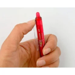 BOLIGRAFO PILOT FRIXION CLICKER BORRABLE 0,7 MM PUNTA MEDIA ROJO EN BLISTER