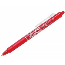 BOLIGRAFO PILOT FRIXION CLICKER BORRABLE 0,7 MM PUNTA MEDIA ROJO EN BLISTER