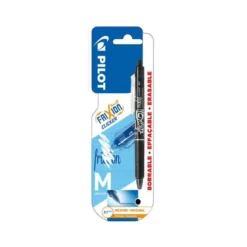 BOLIGRAFO PILOT FRIXION CLICKER BORRABLE 0,7 MM PUNTA MEDIA NEGRO EN BLISTER