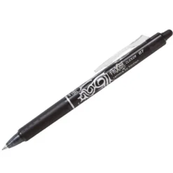BOLIGRAFO PILOT FRIXION CLICKER BORRABLE 0,7 MM PUNTA MEDIA NEGRO EN BLISTER