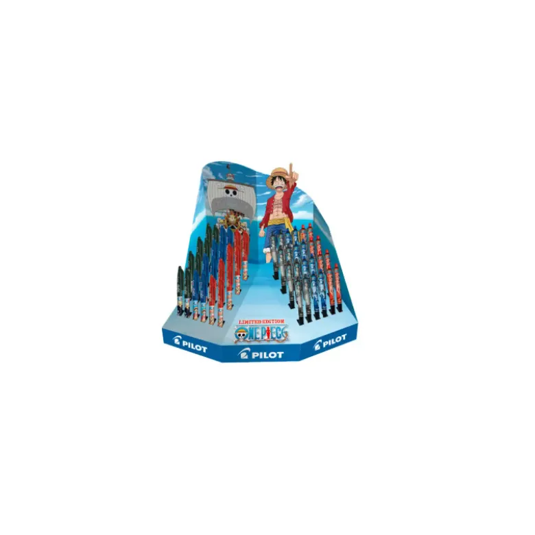 BOLIGRAFO PILOT FRIXION ONE PIECE BORRABLE EXPOSITOR DE 48 UNIDADES SURTIDAS