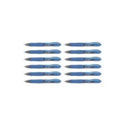 BOLIGRAFO PILOT G-2 PIXIE AZUL CLARO TINTA GEL RETRACTIL SUJECION DE CAUCHO