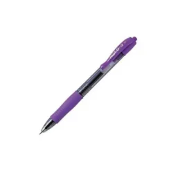 BOLIGRAFO PILOT G-2 VIOLETA TINTA GEL RETRACTIL SUJECION DE CAUCHO