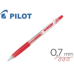 BOLIGRAFO PILOT POP LOL TINTA GEL RETRACTIL CLASSIC ROJO 0,7 MM