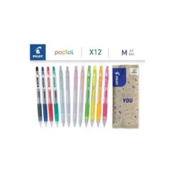 BOLIGRAFO PILOT POP LOL TINTA GEL RETRACTIL CLASSIC ROJO 0,7 MM