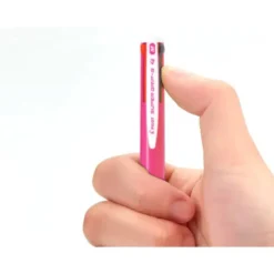BOLIGRAFO PILOT SUPERGRIP G 4 COLORES RETRACTIL SUJECION DE CAUCHO TINTA BASE DE ACEITE CUERPO COLOR ROSA