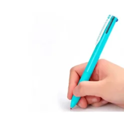 BOLIGRAFO PILOT SUPERGRIP G 4 COLORES RETRACTIL SUJECION DE CAUCHO TINTA BASE DE ACEITE CUERPO COLOR AZUL