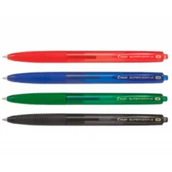 Boligrafo Pilot Super Grip G Verde 0.4mm retráctil