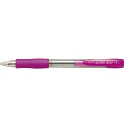 Boligrafo Pilot Super Grip Rosa tinta azul 0,4 mm