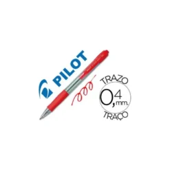 Boligrafo Pilot Super Grip Rojo 0,4 mm