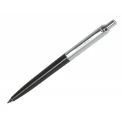 BOLIGRAFO Q-CONNECT PREMIUM METALICO RETRACTIL CON CLIP COLOR NEGRO PUNTA 1 MM