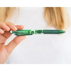 BOLIGRAFO Q-CONNECT RETRACTIL BORRABLE 0,7 MM COLOR VERDE