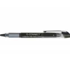 Boligrafo Q-connect roller ball negro 0,5 mm