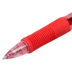 BOLIGRAFO Q-CONNECT SIGMA RETRACTIL 0,5 MM COLOR ROJO