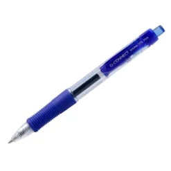BOLIGRAFO Q-CONNECT SIGMA RETRACTIL CON SUJECION DE CAUCHO TINTA GEL 0,5 MM COLOR AZUL