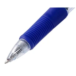 BOLIGRAFO Q-CONNECT SIGMA RETRACTIL CON SUJECION DE CAUCHO TINTA GEL 0,5 MM COLOR AZUL